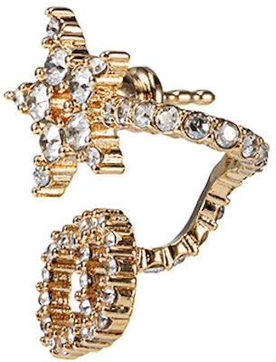 (Women) Dior Clair D Lune Gold Crystal Earrings for Women with Gift Bag/Box. E1099CDLCY-D301 Details for (Women) Dior Clair D Lune Gold Crystal Earrings for Women with Gift Bag/Box. E1099CDLCY-D301