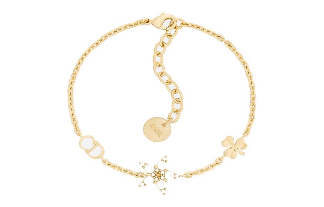 (Women) Dior Clair D Lune Gold Plated Bracelet Set Gold B1039CDLCY-D301 圖 6