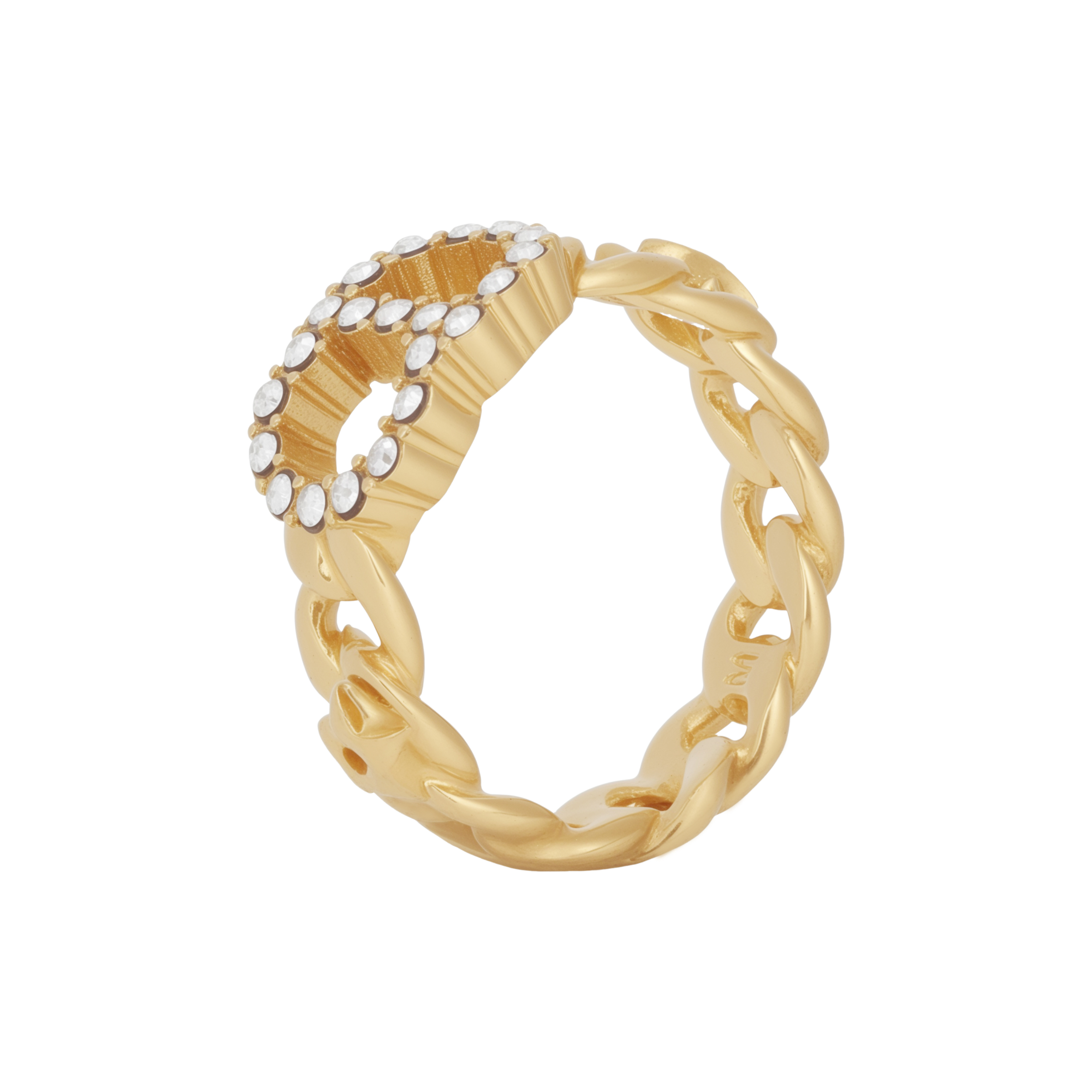 (Women) DIOR Clair D Lune Metal Ring R0988CDLCY-D301