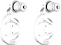 Purchase (Women) Dior Clair D Lune Silver Earrings with Faux Crystal for Women. E1911CDLCY-D13S