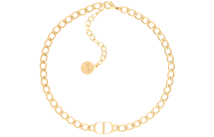 Order (Women) Dior Classic CD Necklace Series PETIT CD Casual Gold Necklace for Women N1296PTCMT-D300