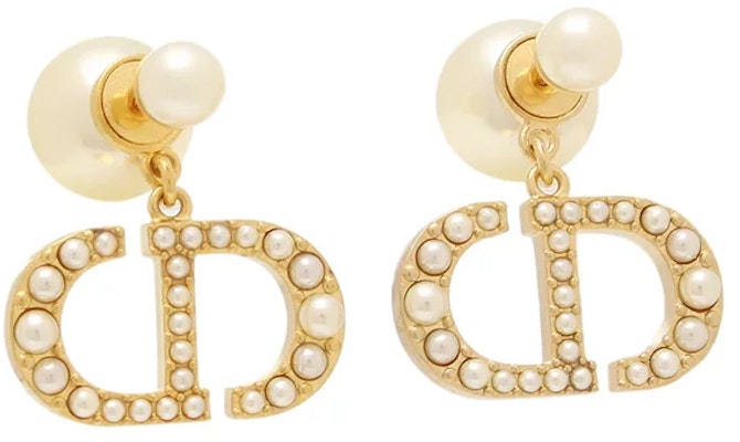 (Women) Dior Classic Logo Earrings Gold for Women. E1654TRIR-S301 Order (Women) Dior Classic Logo Earrings Gold for Women. E1654TRIR-S301