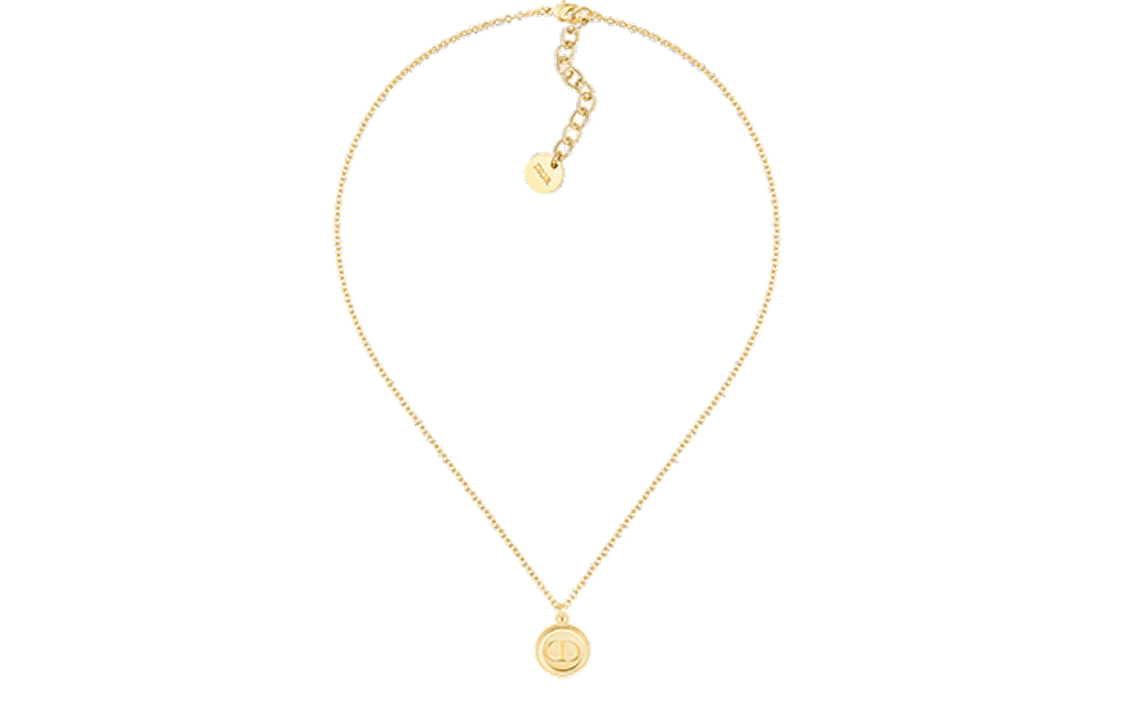 (Women) DIOR Classic Petit CD Necklace Simple Metal Chain for Women. N1530PTCMT-D300 圖 3