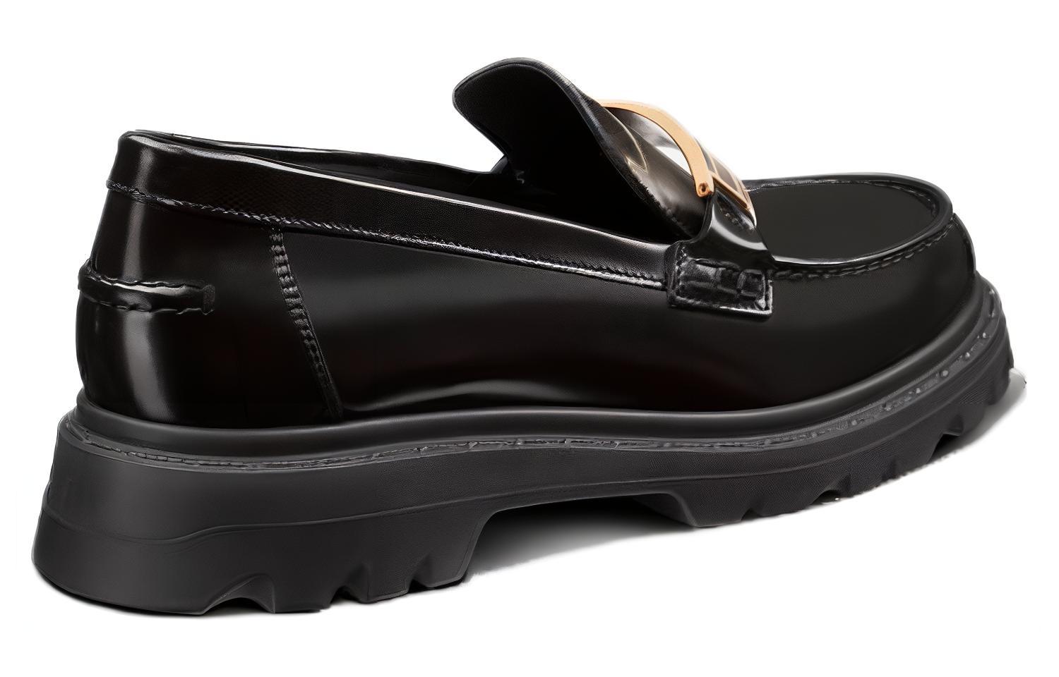 Shop (W) Dior Kod 'Kasut Kulit Hitam' KDB720ACA_S900