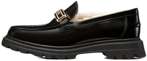 (Women) Dior Code 'Black Matt Calfskin Loafer' KDB757VES_S29X (Women) Dior Code 'Black Matt Calfskin Loafer' KDB757VES_S29X
