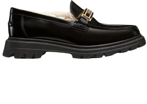 DIOR 迪奧 Code 磨砂小牛皮樂福鞋 女款 黑色 Order DIOR 迪奧 Code 磨砂小牛皮樂福鞋 女款 黑色