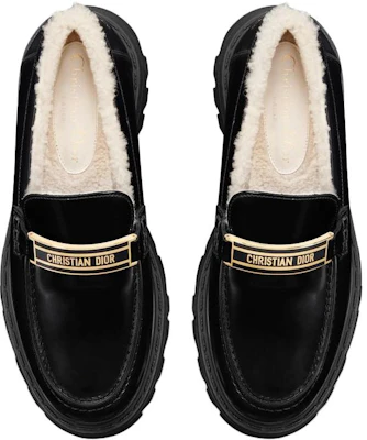 DIOR 迪奧 Code 磨砂小牛皮樂福鞋 女款 黑色 Purchase DIOR 迪奧 Code 磨砂小牛皮樂福鞋 女款 黑色