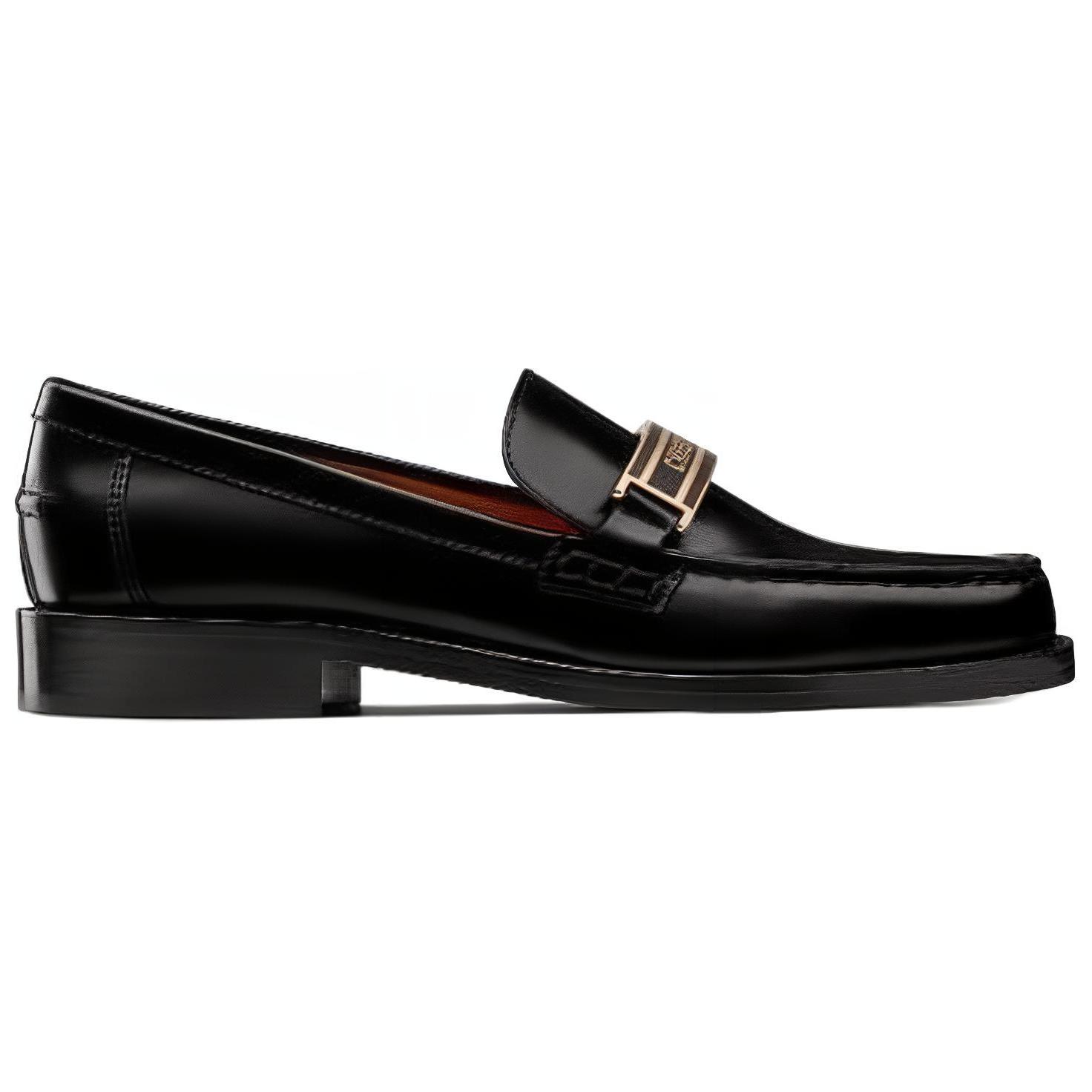 (W) Dior Code 'Glazed Loafer Thick Sole - Black' 圖 2