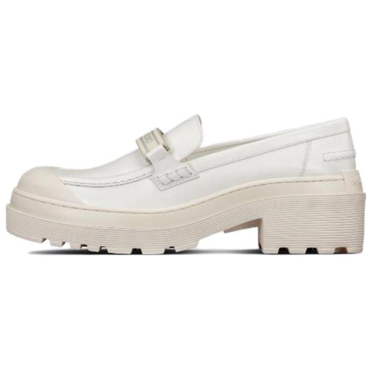(Women) Dior Code Calfskin Suede Enamel Chunky Sneaker 'White' KDB749ACA_S24W