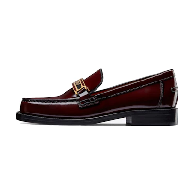(W) Dior Code Loafer 'Burgundy'