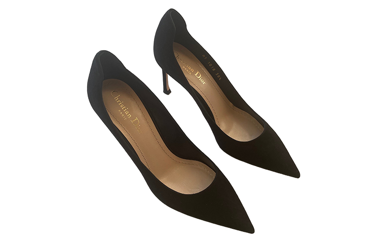 (W) Dior Comfy Slip-On High Heels 'Black' 圖 3