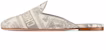 (W) Dior Cotton Toile de Jouy Sulaman Mule 'Kelabu' KCB608TJE_S34G