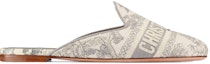 Order (W) Dior Cotton Toile de Jouy Sulaman Mule 'Kelabu' KCB608TJE_S34G