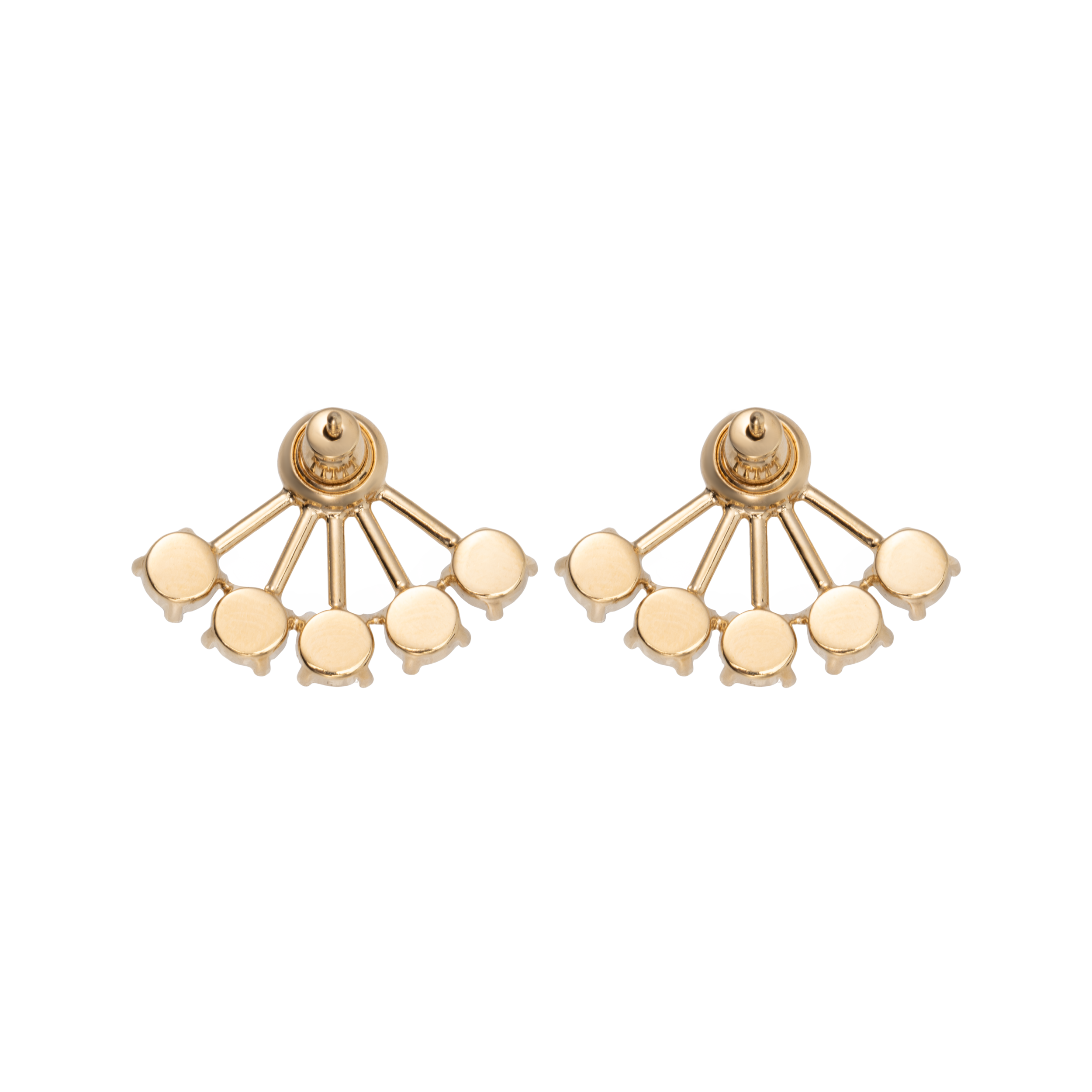 (Women) Dior Crystal-Inspired Metal Earrings Gold E1417PTCCY-D301 圖 3