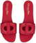 Shop (W) Dior D-Club Ciabatte Piatte ''Pelle di Vitello Rossa'' KCQ390VEA_S53P