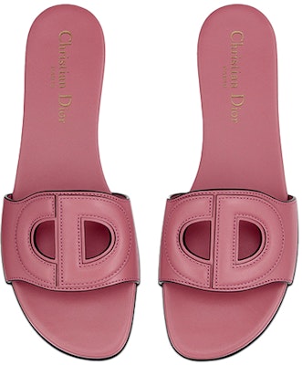 (W) Dior D-Club Slide 'Merah Muda Kacang' KCQ390VEA_S54P Shop (W) Dior D-Club Slide 'Merah Muda Kacang' KCQ390VEA_S54P
