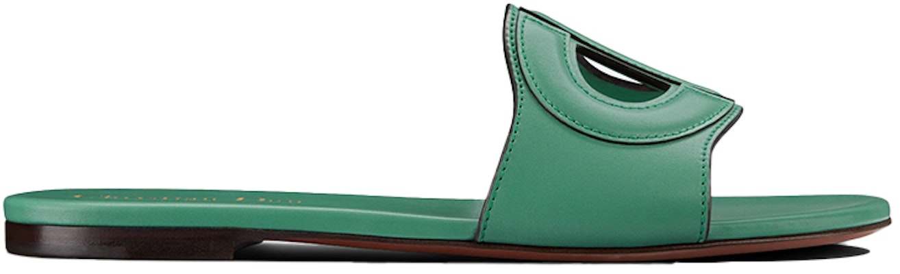 (W) Dior D-Club Slide 'Hijau Selesa' KCQ390VEA_S54H Order (W) Dior D-Club Slide 'Hijau Selesa' KCQ390VEA_S54H