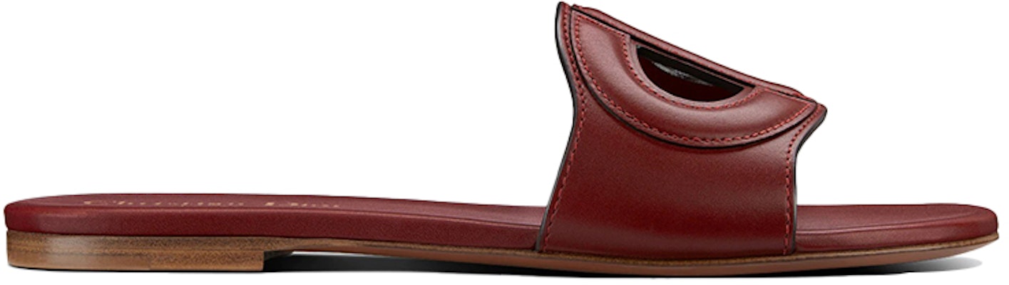 (W) Dior D-Club Selipar 'Merah Coklat' KCQ390VEA_S51R Order (W) Dior D-Club Selipar 'Merah Coklat' KCQ390VEA_S51R