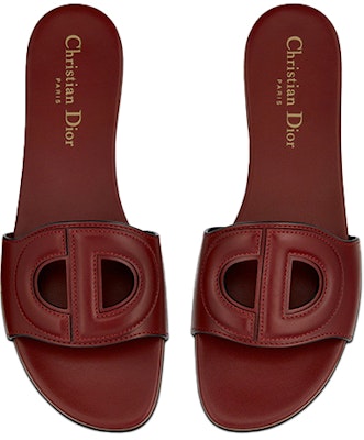 (W) Dior D-Club Selipar 'Merah Coklat' KCQ390VEA_S51R Shop (W) Dior D-Club Selipar 'Merah Coklat' KCQ390VEA_S51R