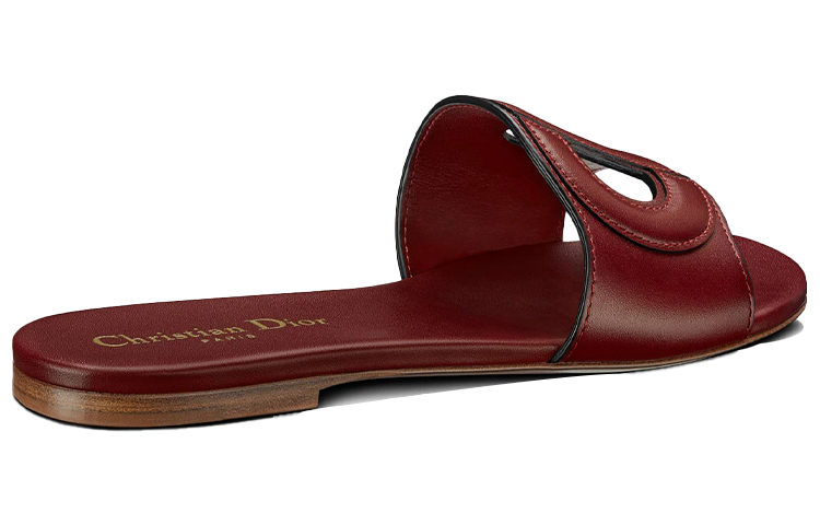 (W) Dior D-Club Slide 'Red Brown' 圖 5