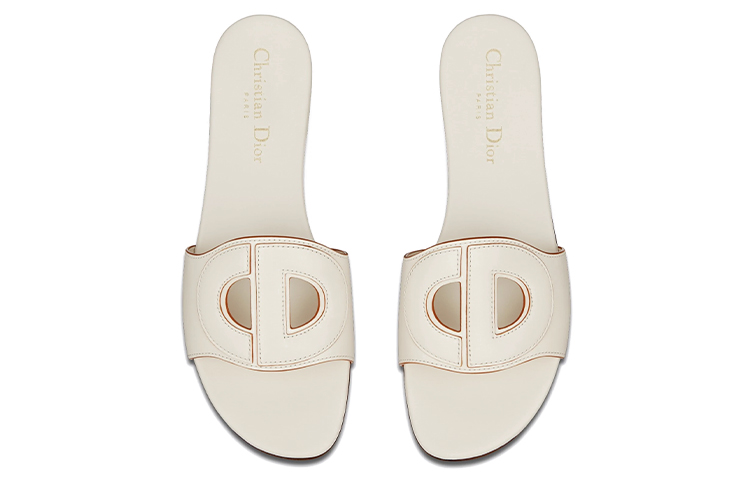 Purchase (W) 迪奥 D-Club 拖鞋 '米色' KCQ390VEA_S03W