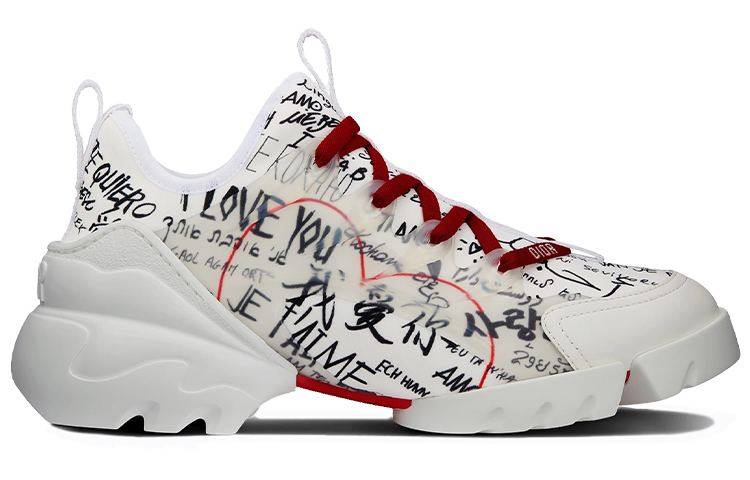 Order (W) Dior D-Connect 'Amour Graffiti' Zapatillas Mujer KCK248DAN_S10W