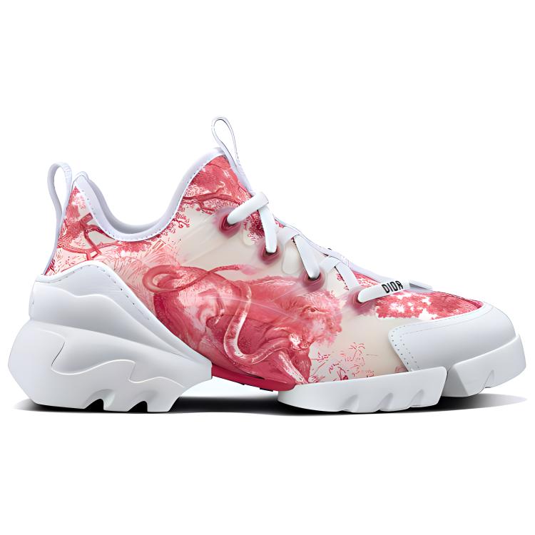 Order DIOR 迪奧 D-Connect 運動鞋 女款 紅色