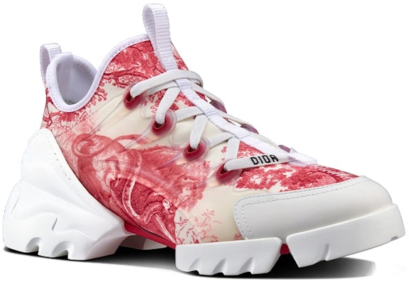 DIOR 迪奧 D-Connect 運動鞋 女款 紅色 Lookbook DIOR 迪奧 D-Connect 運動鞋 女款 紅色
