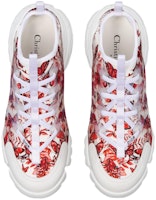 DIOR迪奧 D-Connect 舒適簡約 低幫 生活休閒鞋 女款 紅白色 Shop DIOR迪奧 D-Connect 舒適簡約 低幫 生活休閒鞋 女款 紅白色