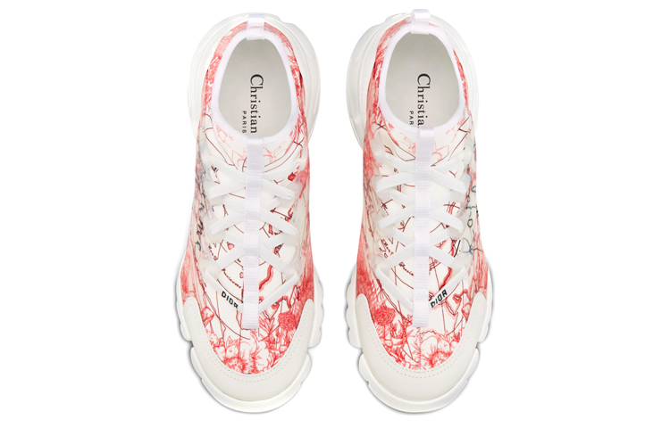 Shop (Women) Dior D-Connect 'Red White Print' KCK248RAN_S48W