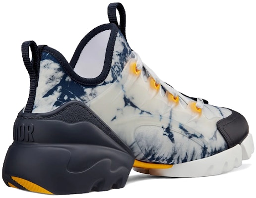 (W) Dior D-Connect 'Tie-Dye Denim' Sneakers KCK272TDN-S30B Lookbook (W) Dior D-Connect 'Tie-Dye Denim' Sneakers KCK272TDN-S30B