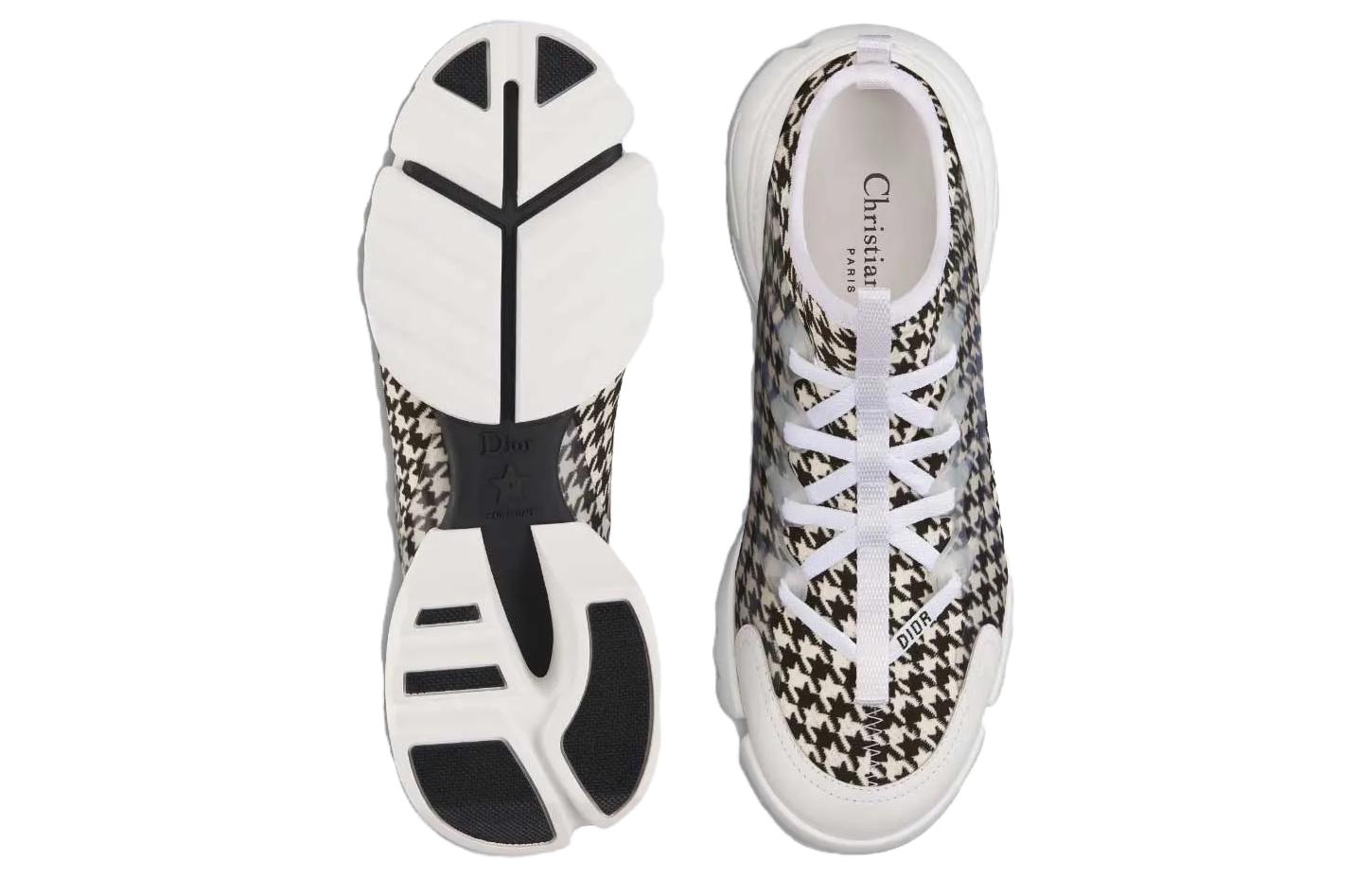 Lookbook (W) 디올 D-커넥트 로우 블랙/화이트 KCK260PUN_S19W
