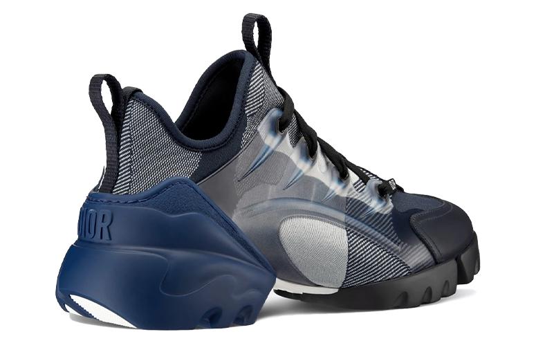 Lookbook (W) 디올 D-커넥트 로우 "딥 블루" KCK275CJN_S85B