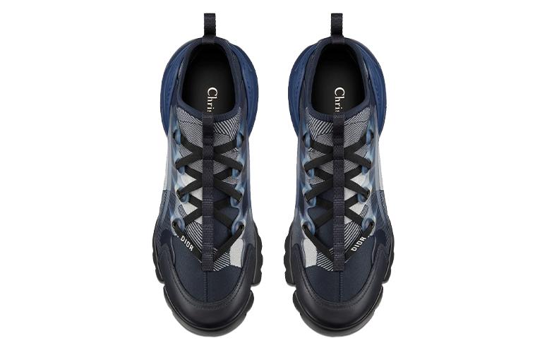 Shop (W) Dior D-Connect Low ''Bleu Profond'' KCK275CJN_S85B