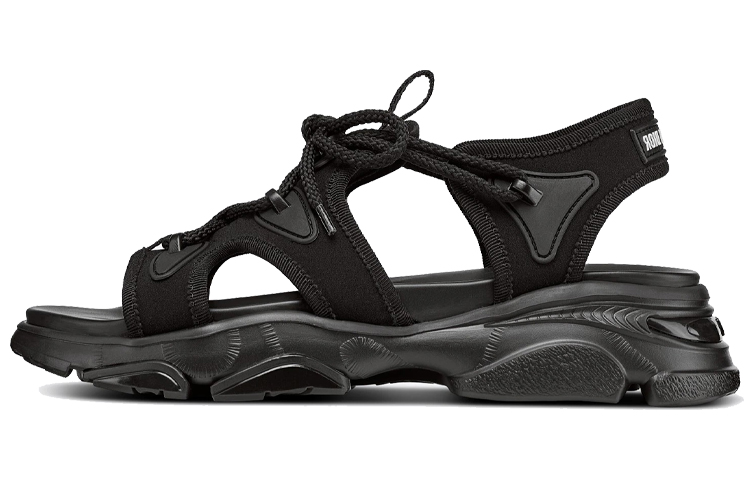 Buy (W) Dior D-コネクト サンダル (ブラック) KCQ535NGG-S900