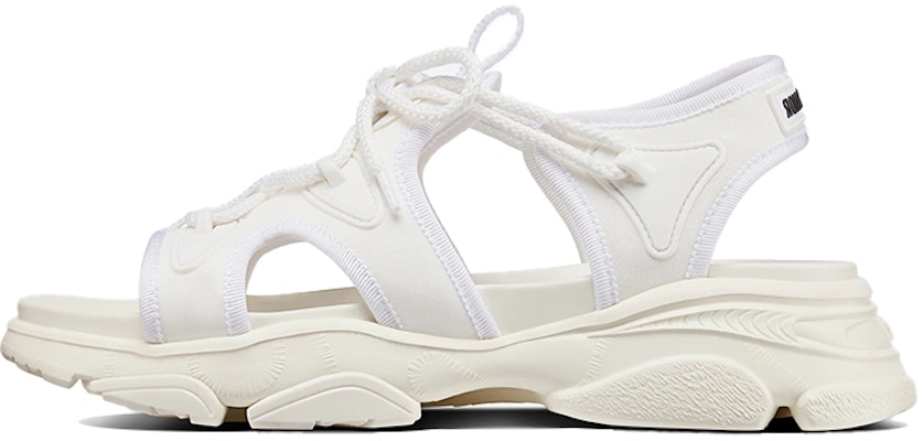(Women) Dior D-Connect Sandal 'White' KCQ535NGG-S10W Buy (Women) Dior D-Connect Sandal 'White' KCQ535NGG-S10W