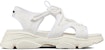 (W) Sandal Dior D-Connect 'Putih' KCQ535NGG-S10W