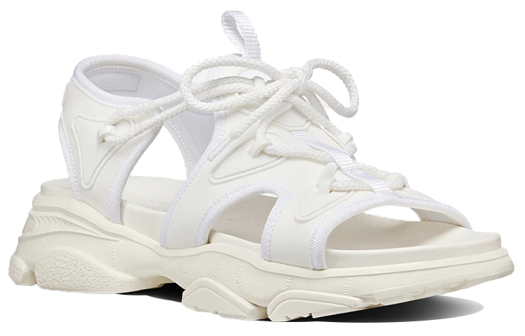 Lookbook (W) 디올 D-커넥트 샌들 (화이트) KCQ535NGG-S10W