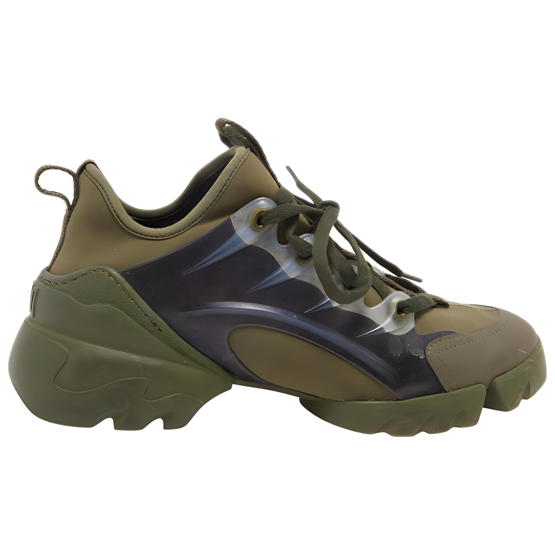 Order (Women) Dior D-Connect Sneaker 'Khaki' KCK222NGG_S11H