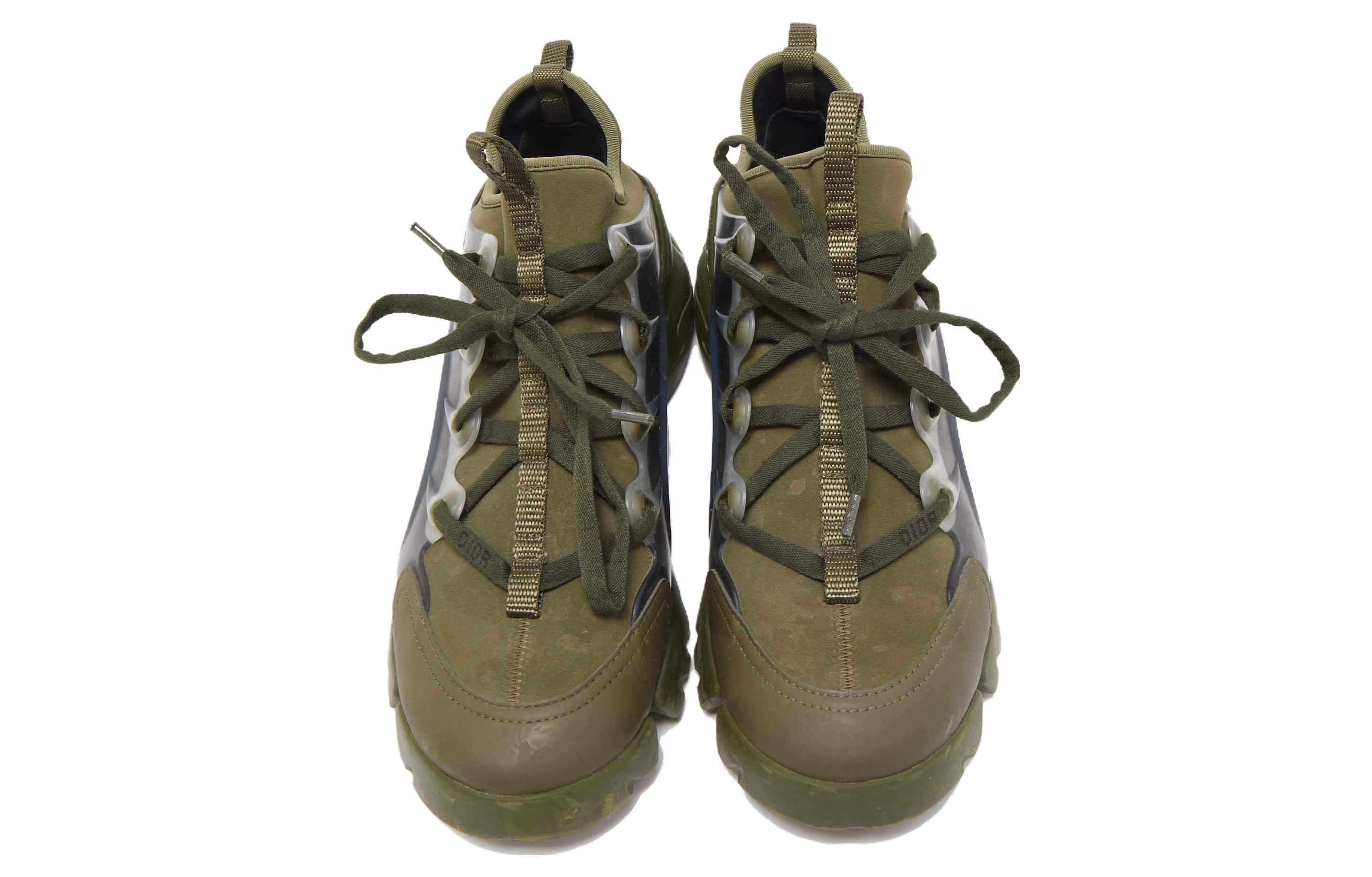 Shop (Women) Dior D-Connect Sneaker 'Khaki' KCK222NGG_S11H