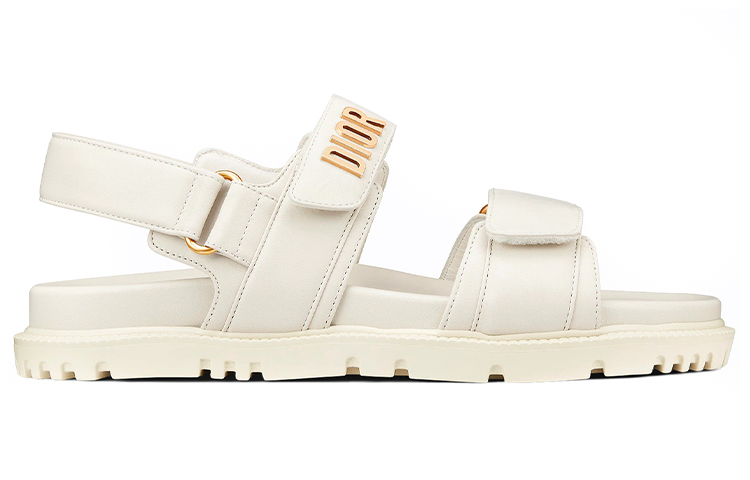 Order (W) Sandalias Dior D-Connect 'Magic Tape White' zapatillas blancas. KCQ547LAB_S03W