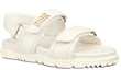 Lookbook (W) Sandalias Dior D-Connect 'Magic Tape White' zapatillas blancas. KCQ547LAB_S03W