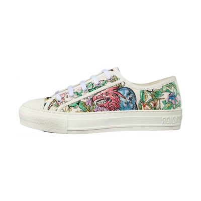 (W) Dior D-Constellation Sneaker 'White Embroidery'