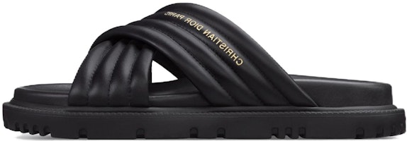 (W) Dior D-Cross Sandal Kulit 'Hitam' KCQ922LAB_S900 Buy (W) Dior D-Cross Sandal Kulit 'Hitam' KCQ922LAB_S900