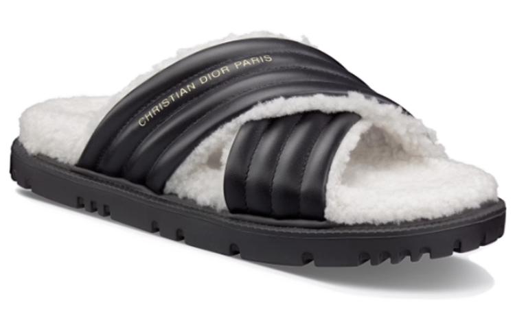 Order (W) Dior D-Cross Slide ''Nero Bianco'' KCQ917LKK_S11X