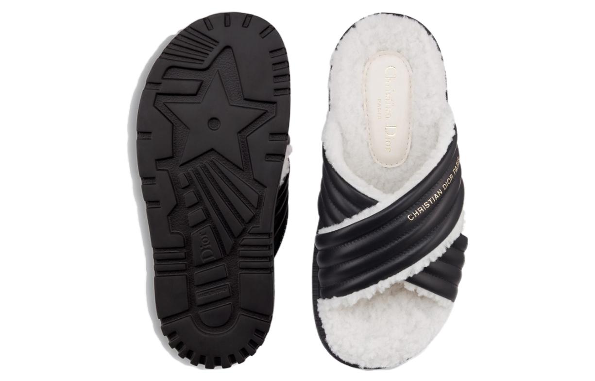Purchase (W) Dior D-Cross Slide ''Nero Bianco'' KCQ917LKK_S11X