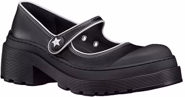 Lookbook (W) Dior D-Doll 'Black Mary Jane' Kasut Wanita Hitam KDP951VSO_S20X