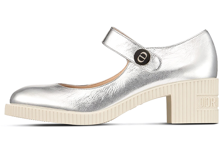 (Women) Dior D-Doll High-Top Sneaker 'Silver Fashion' KDP909LCV_S59K