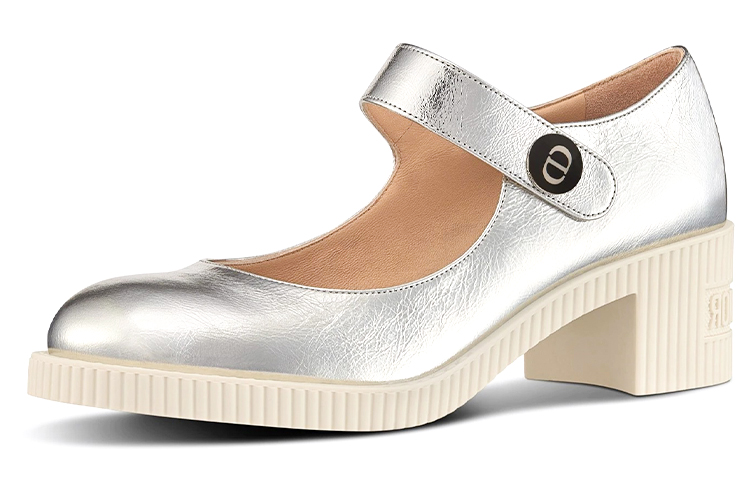 Lookbook (Women) Dior D-Doll High-Top Sneaker 'Silver Fashion' KDP909LCV_S59K