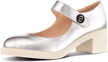 Lookbook (Women) Dior D-Doll High-Top Sneaker 'Silver Fashion' KDP909LCV_S59K
